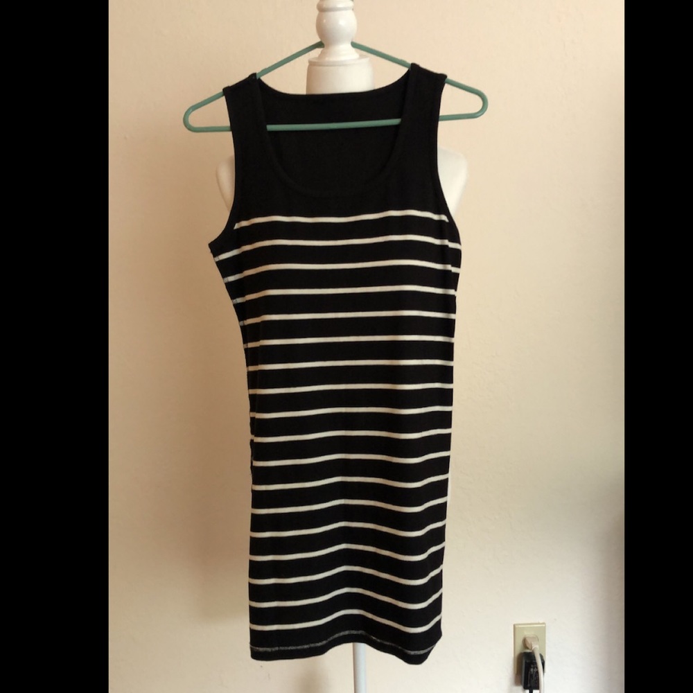 Black and white dress